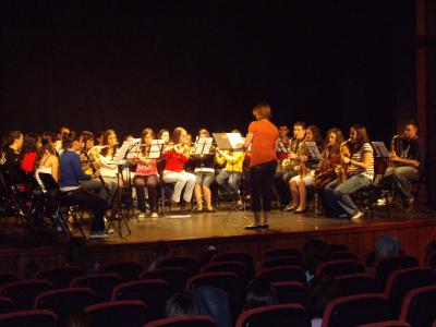 El Aula de Música celebró la audición del curso en el Teatro Atalaya